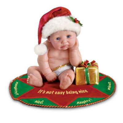 It's Not Easy Being Nice Resin Baby Doll