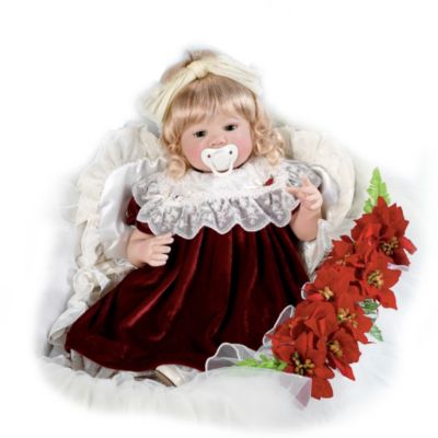 Lifesize Baby Dolls on Christian Keepsake Baby Doll  First Noel
