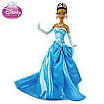 Disney Princess Tiana In Blue Ballgown Articulated Fashion Doll