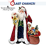 Thomas Kinkade Traditional Musical Santa Doll