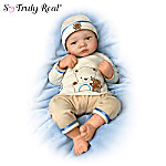 Bearly Asleep: 19-Inch Lifelike Baby Boy Doll