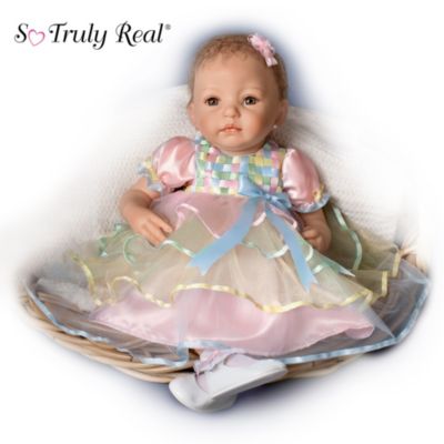 Adorable Baby Ella: 19-Inch Lifelike Baby Girl Doll
