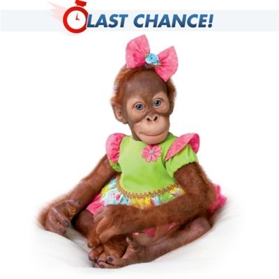 Simon Laurens Mollie the Orangutan Toddler Doll