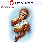 Lifelike Baby Orangutan Doll: Baby Pongo