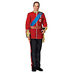 Prince William Royal Bridegroom Fashion Porcelain Doll