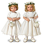 Dolls: Royal Flower Girls Child Doll Set