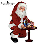Thomas Kinkade Santa Doll And Nativity Set: The Reason For The Season