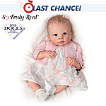Lifelike Baby Girl Doll: A Moment In My Arms, Forever In My Heart