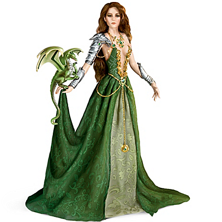 Emerald Enticement Fantasy Doll