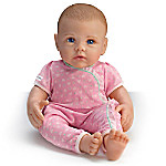 Buy So Truly Mine Lifelike Baby Doll For Kids Ages 3+: Light Brown Hair, Brown Eyes