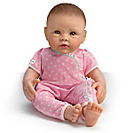 Buy So Truly Mine Baby Doll: Dark Brown Hair, Hazel Eyes With Pink Outfit