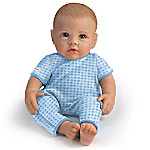 Buy So Truly Mine Baby Doll: Light Brown Hair, Blue Eyes, Boy With Blue Outfit