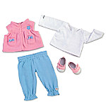 Buy Play Date Baby Doll Accessory Set With Vest And Shoes