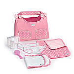 Buy Diaper Bag Baby Doll Accessory Set Diaper Pad And Milk Bottle