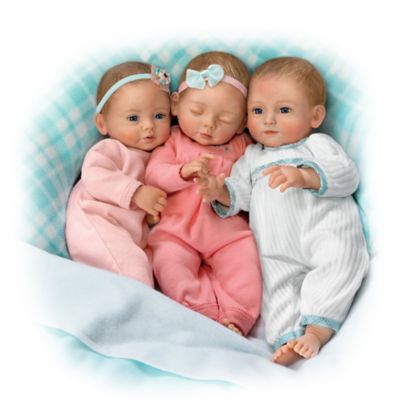 Triplet baby dolls 2024 from the 90s