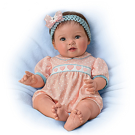 Ping Lau Littlest Sweetheart Realistic Baby Doll