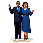 Buy A Historic Farewell President And First Lady Portrait Figure Set