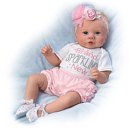 Kaylie’s Brand Sparkling New So Truly Real Baby Doll