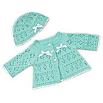 Buy Knit Sweater And Hat Baby Doll Accessory Set