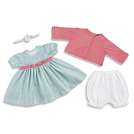 Sweet And Sunny Baby Doll Accessory Outfit Set