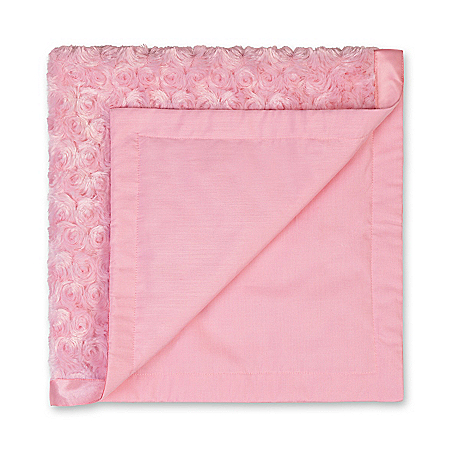 Pink Plush Blanket Baby Doll Accessory