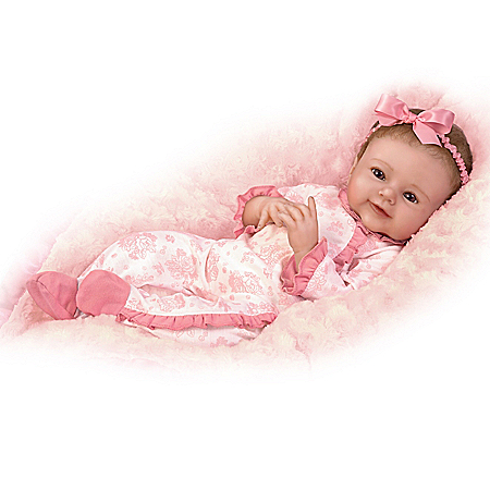 So Truly Real Megan Rose RealTouch Vinyl Baby Doll