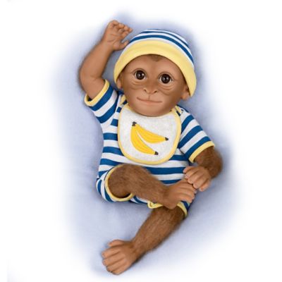 real monkey doll