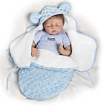 Buy So Truly Real Baby Of Mine Blue Bear Personalized Vinyl Baby Doll