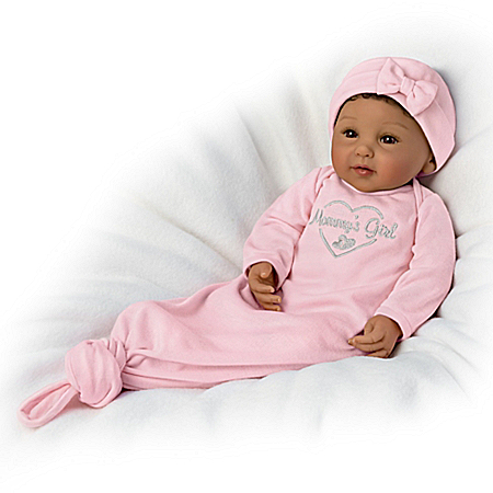 Mommy’s Girl Lifelike Baby Doll With Magnetic Pacifier