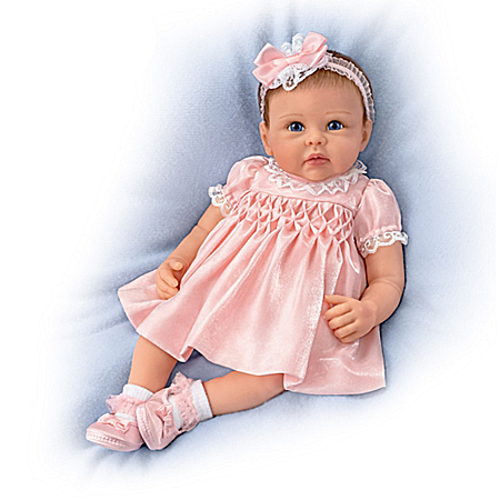 Linda Murray All Dolled Up Olivia Authentic Silicone Baby Doll