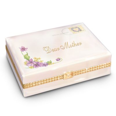 Dear Mother Collectible Porcelain Music Box