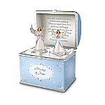 Blessings Of Peace Guardian Angel Musical Worry Box