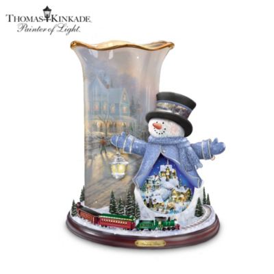 Thomas Kinkade Home For The Holidays Figurine: Unique Christmas Decor