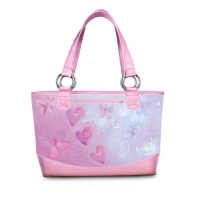 Hope And Inspiration Breast Cancer Support Tote Bag