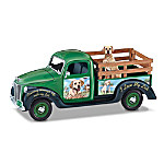 Linda Picken Cruising Thru Life With My Lab Musical Truck - Chocolate Lab