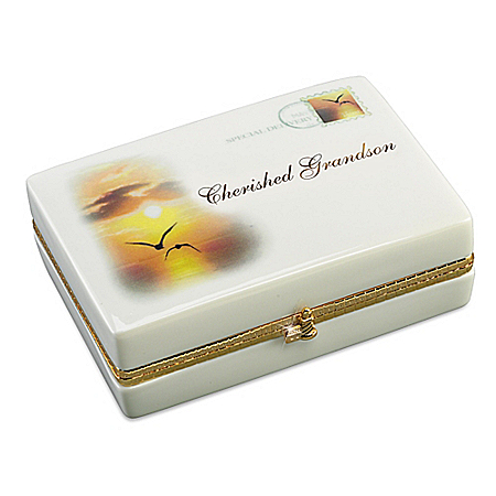 Music Box: Cherished Grandson Music Box