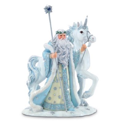Icy Enchantment Unicorn Figurine