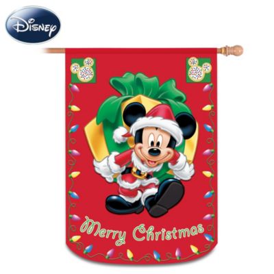 Buy Mickey And Friends Merry Christmas Decorative Flag