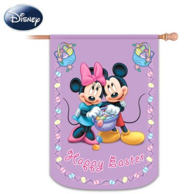 Mickey & Friends Happy Easter Decorative Flag