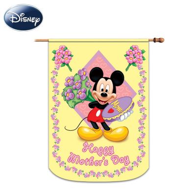 Mickey And Friends Happy Mothers Day Decorative Flag