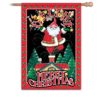 Mary Engelbreit Merry Christmas Decorative Fla