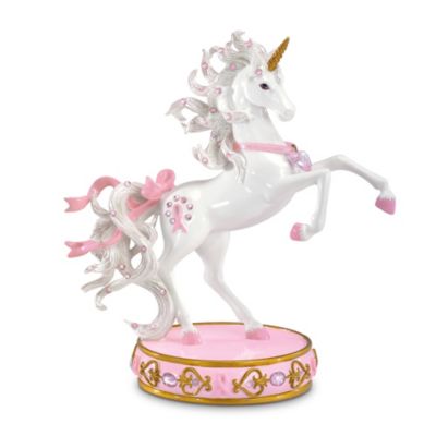 A Heart Full Of Hope Breast Cancer Charity Collectible Unicorn Figurine