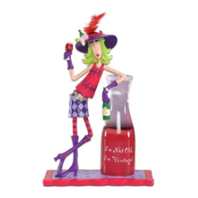 Dolly Mama's Wine Figurine - I'm Not Old, I'm Vintage