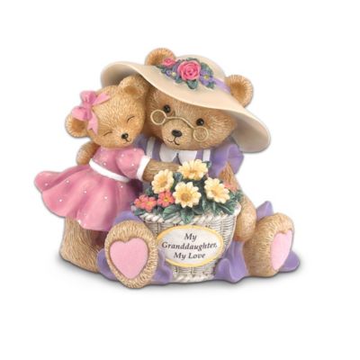 Faithful Fuzzies My Granddaughter, My Love Collectible Teddy Bear Figurine