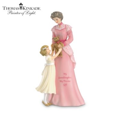 Thomas Kinkade My Granddaughter, My Precious Gift Figurine
