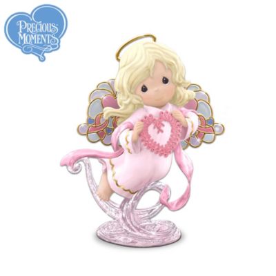 Buy Precious Moments Heavenly Messenger Of Hope Breast Cancer Awareness Figurine