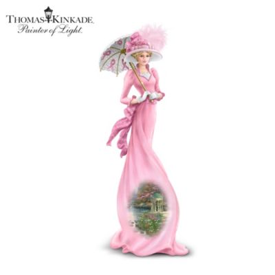Thomas Kinkade Hope Breast Cancer Charity Figurine