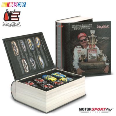 Dale Earnhardt 7-Time Champion NASCAR Diecast Record Book Tin