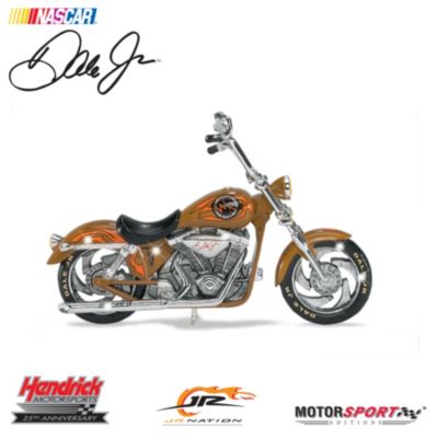 Dale Earnhardt Jr. #88 Whiskey River Motorcycle Figurine