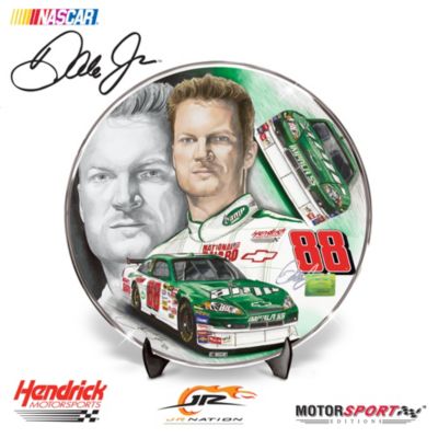 NASCAR Collectibles Dale Jr. 2008 Signature AMP Energy Collector Plate: Dale Earnhardt Jr. NASCAR Collectible
